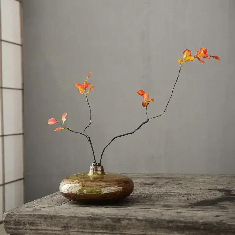 Vase - Decorative Porcelain Flat