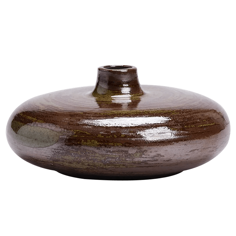 Vase - Decorative Porcelain Flat