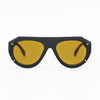 Vega Shield - Matte Black & Yellow