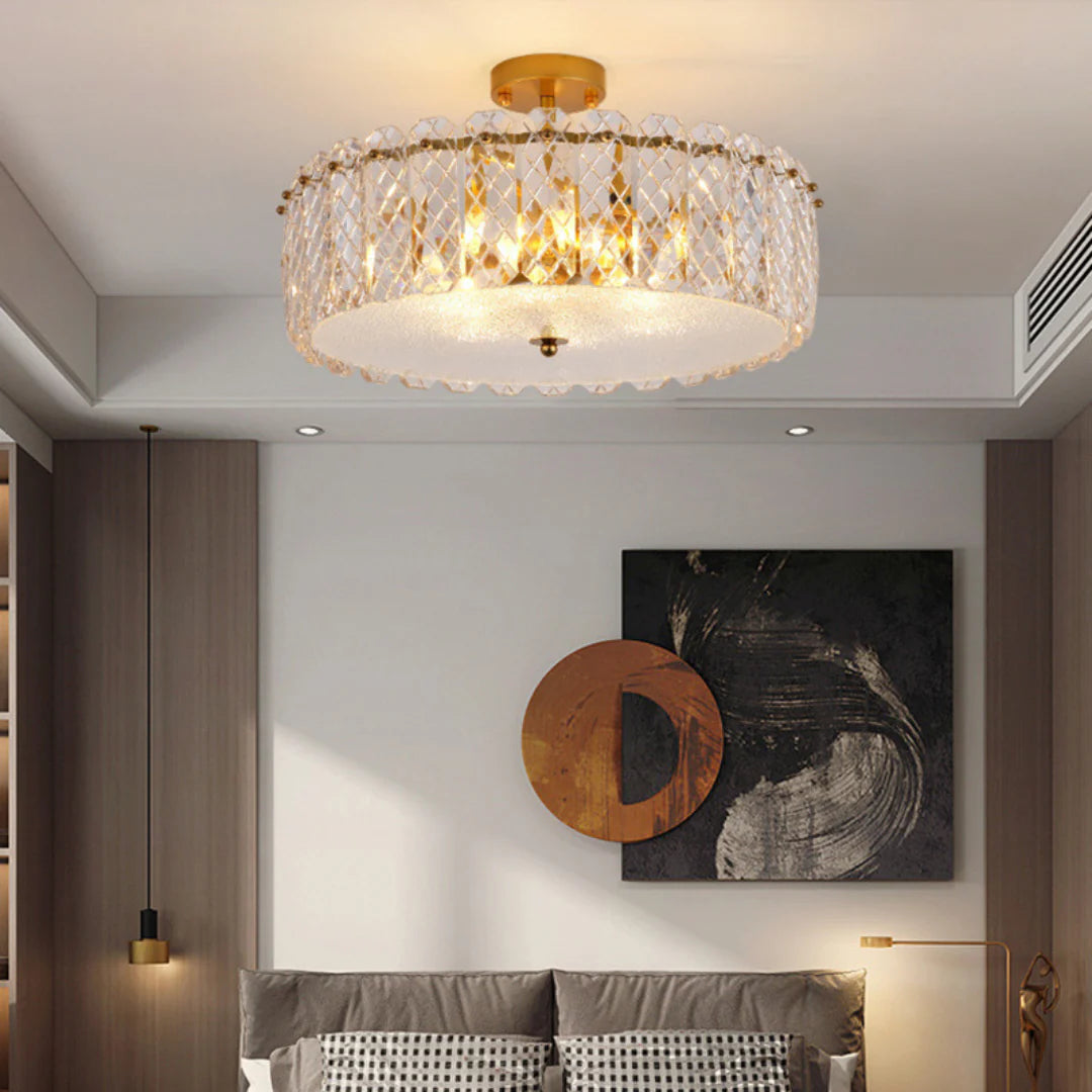 Velez Crystal Ceiling Lamp