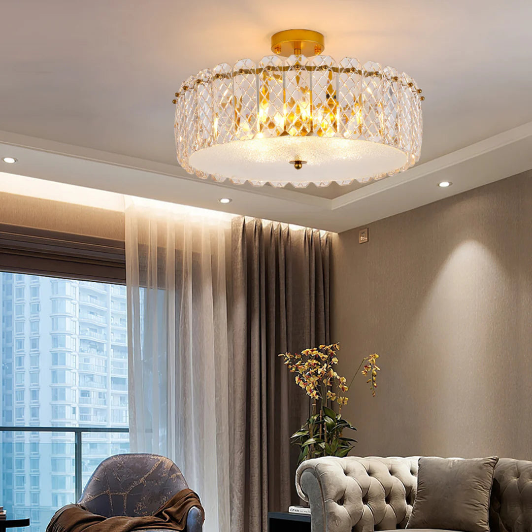 Velez Crystal Ceiling Lamp