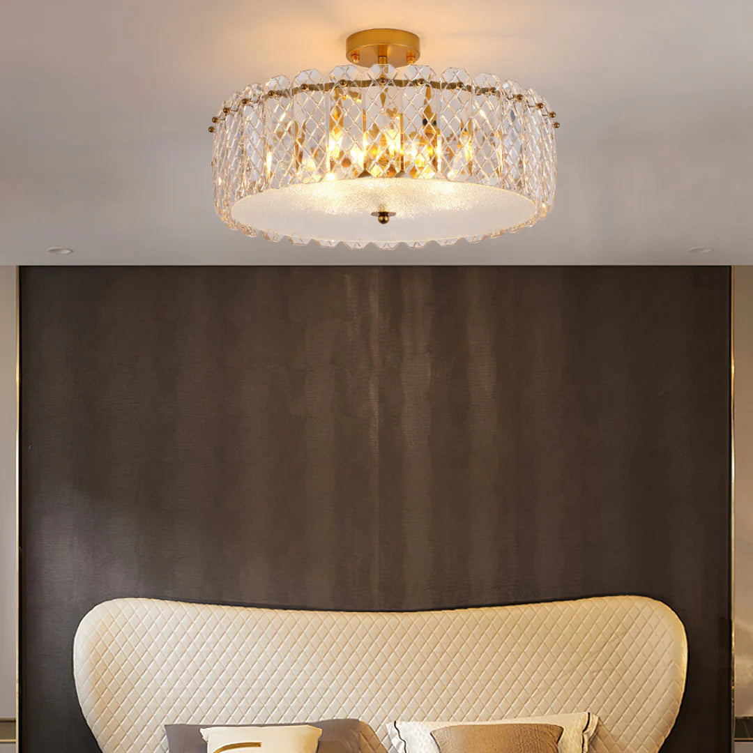 Velez Crystal Ceiling Lamp