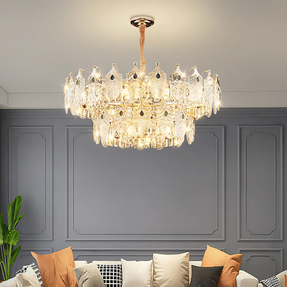 Veneto Modern Elegant Crystal Chandelier