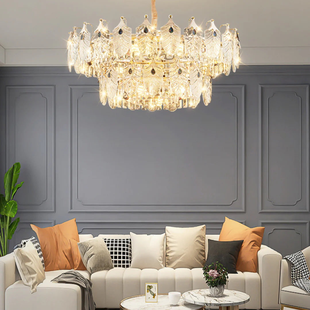Veneto Modern Elegant Crystal Chandelier