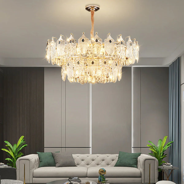 Veneto Modern Elegant Crystal Chandelier