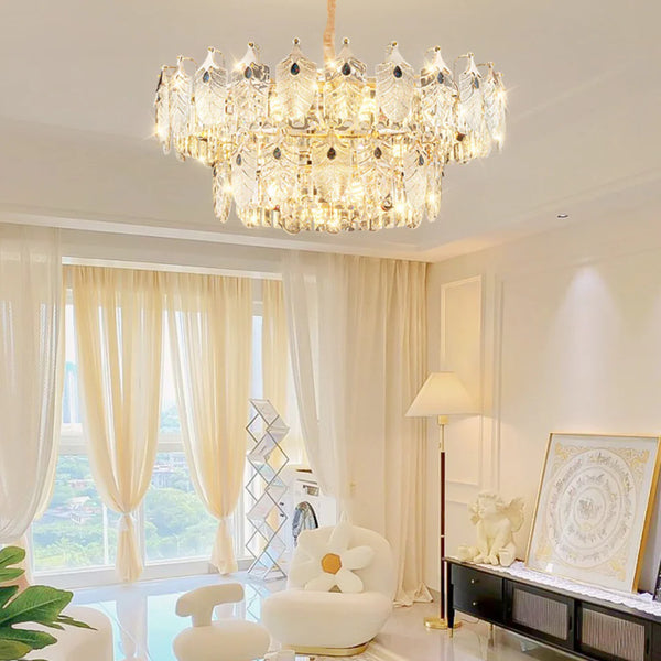 Veneto Modern Elegant Crystal Chandelier