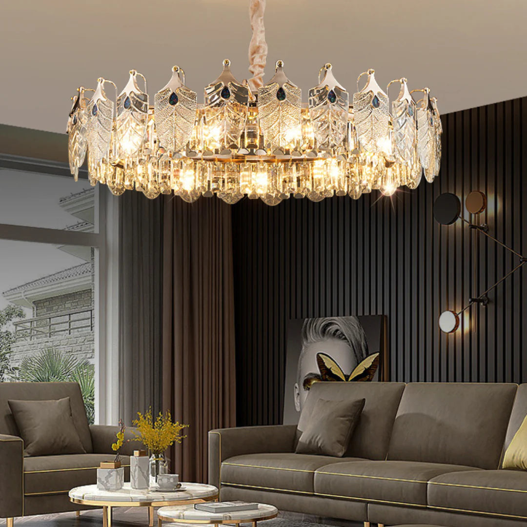 Veneto Modern Elegant Crystal Chandelier