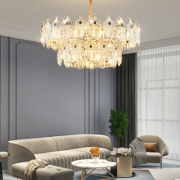 Veneto Modern Elegant Crystal Chandelier