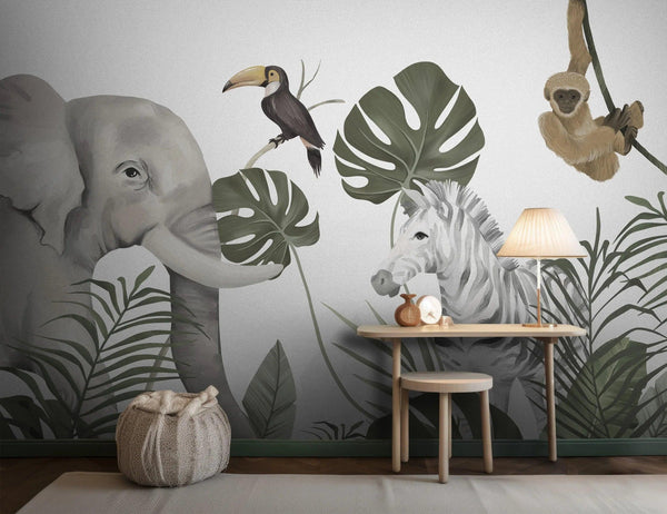 Safari Wonders Mural - Gifts for You 'n Me