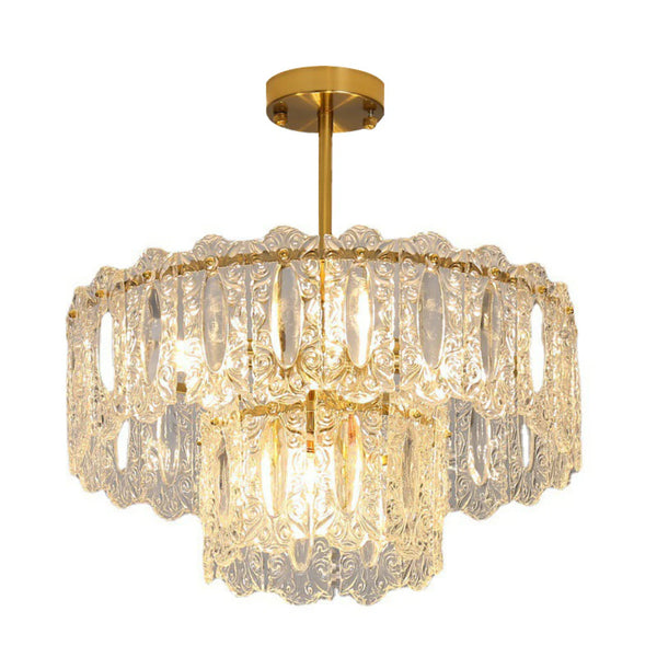 Vienna Glass Petals Chandelier