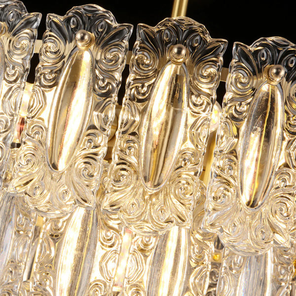 Vienna Glass Petals Chandelier