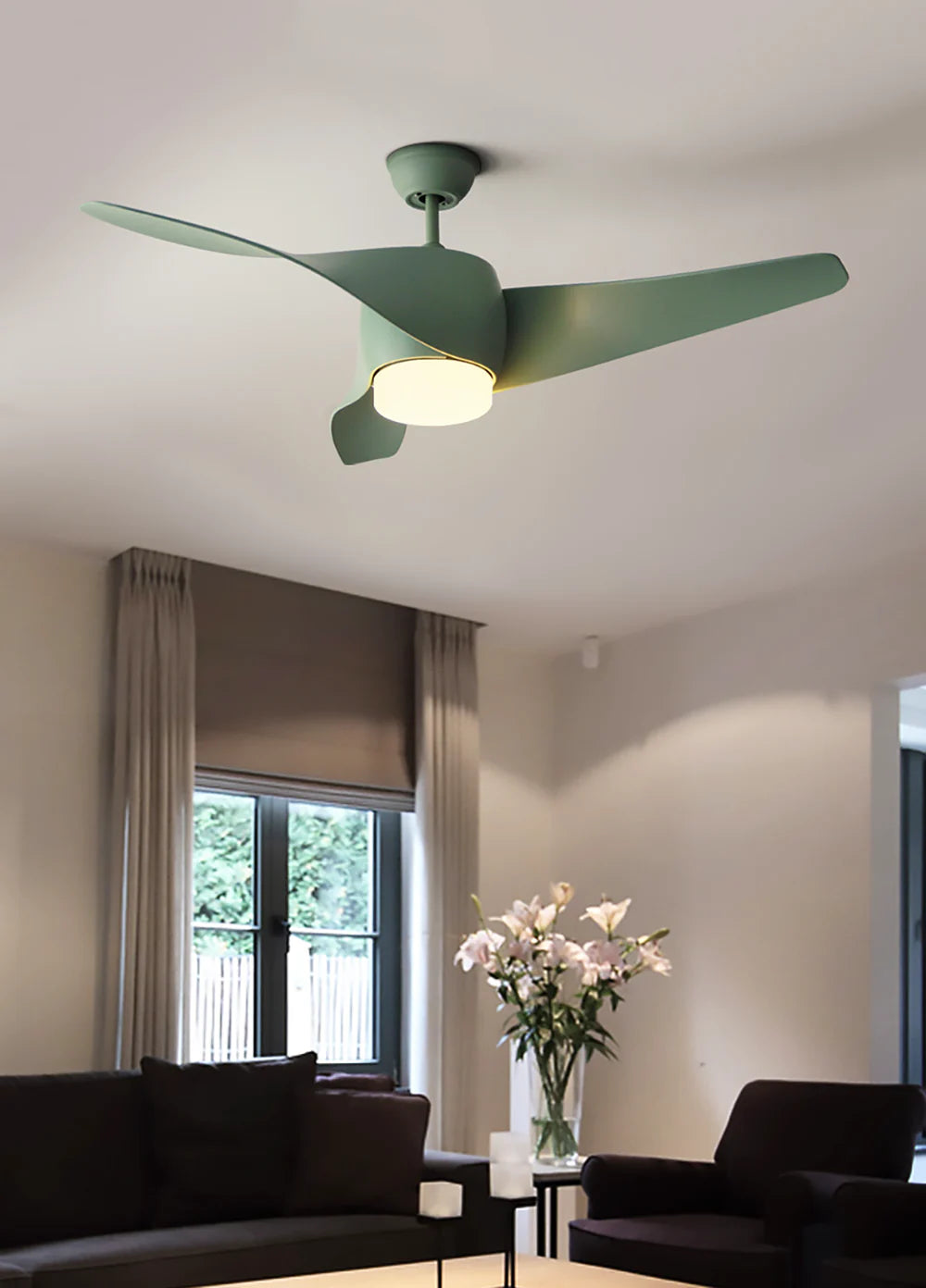 Vintage Akash Ceiling Fan Light