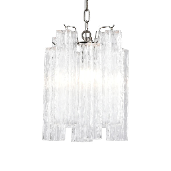 Vintage Transparent Murano Chandelier
