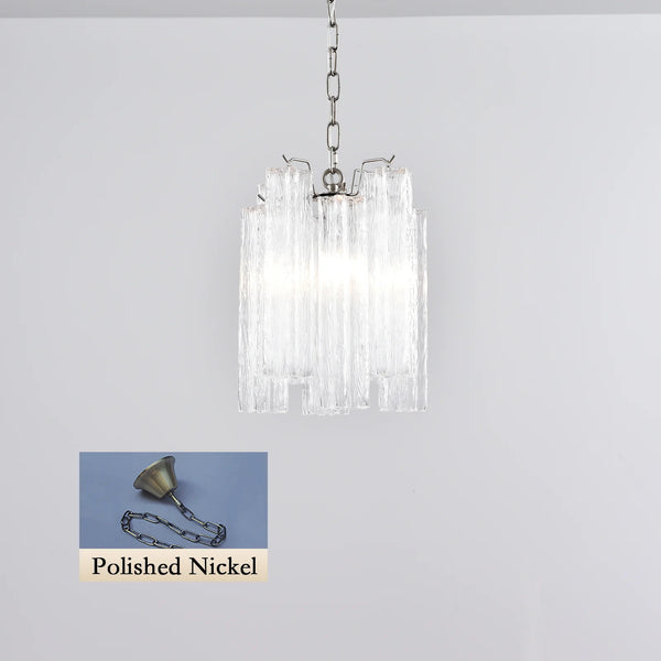 Vintage Transparent Murano Chandelier