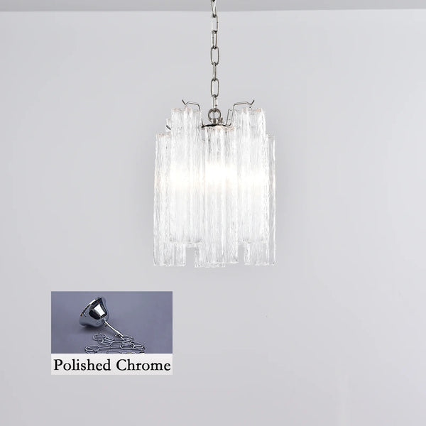 Vintage Transparent Murano Chandelier