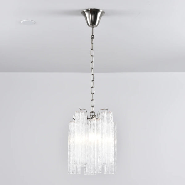 Vintage Transparent Murano Chandelier