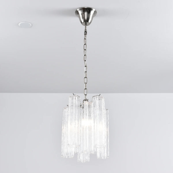 Vintage Transparent Murano Chandelier