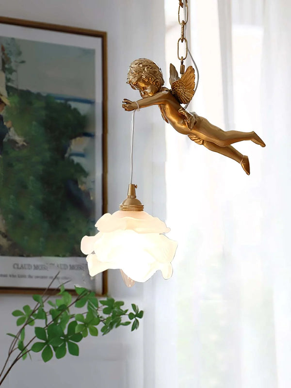 Vintage Angel Pendant Light