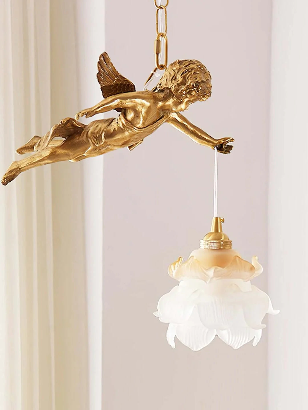 Vintage Angel Pendant Light
