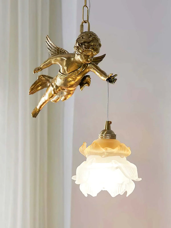 Vintage Angel Pendant Light