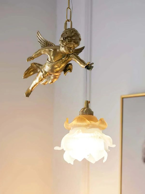 Vintage Angel Pendant Light