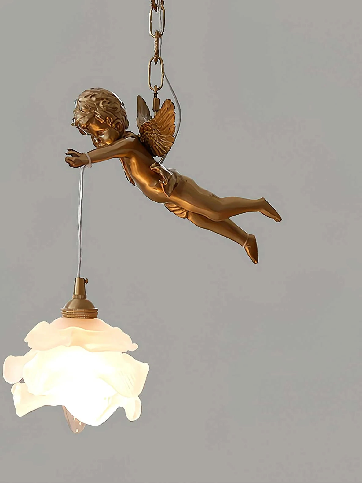 Vintage Angel Pendant Light