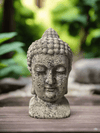 Vintage Buddha Head Statue
