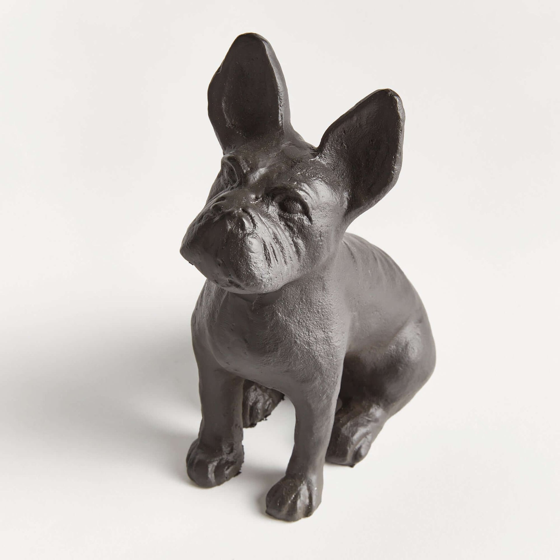 Vintage Metal French Bulldog Sculpture