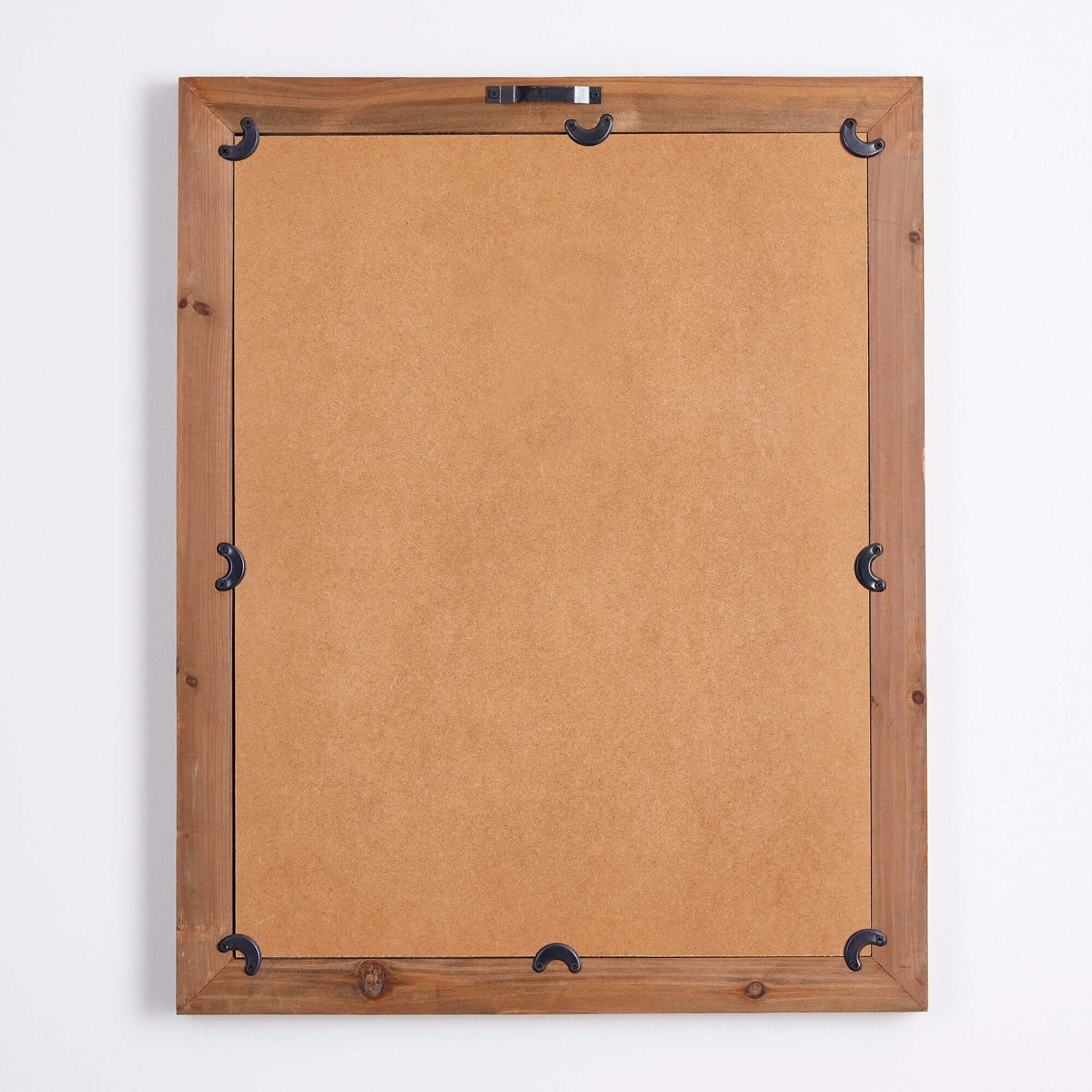 Vintage Wildflower Botanical Prints Set in Rustic Wood Frames (Set of 4)