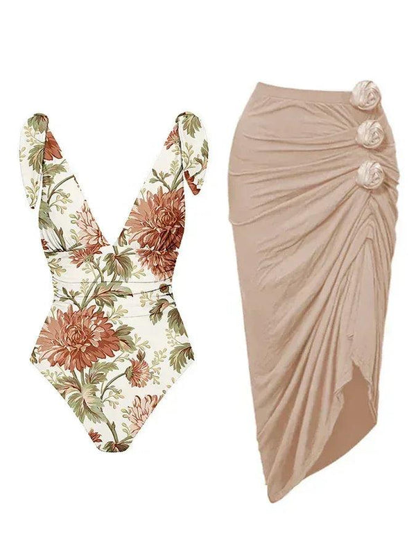 Vintage style one piece swimsuit - Sexikinis Swim - Gifts for You 'n Me