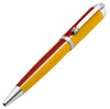 Visionary® Brass & Aluminum Enameled Ballpoint Pen - Aspen Gold / Red