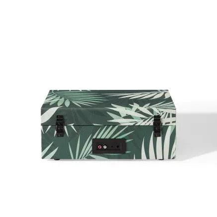 Voyager Portable Turntable with Bluetooth In/Out - Botanical - Gifts for You 'n Me