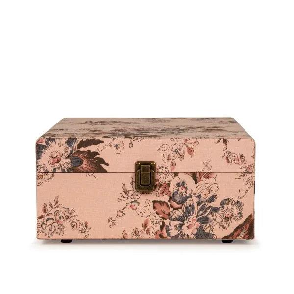 Voyager Portable Turntable with Bluetooth Out - Floral - Gifts for You 'n Me