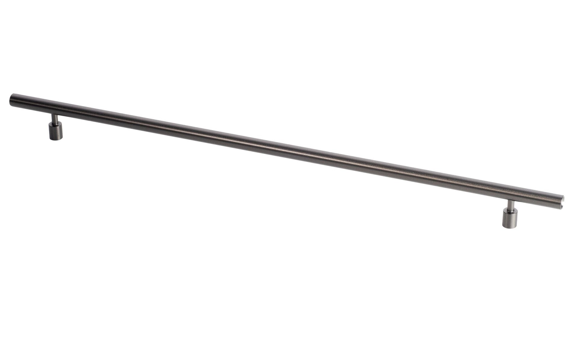 Lew’s Round Bar Series Black Stainless Steel Cabinet Knobs and Pulls