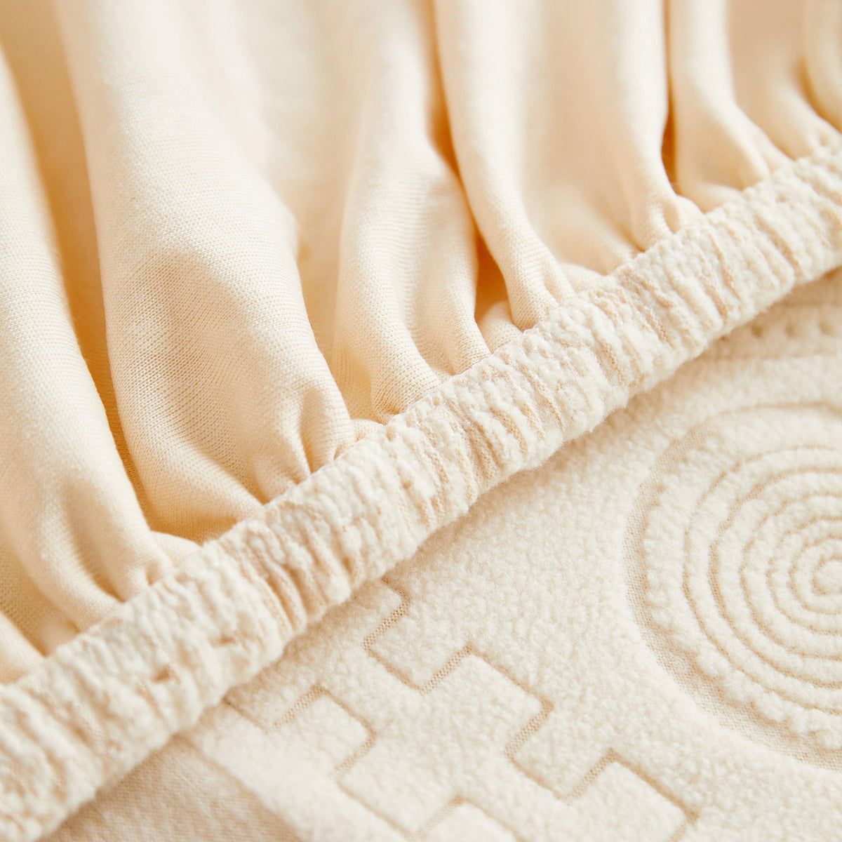 Embossed Geometric Elastic Sofa Cover Boho Stylish Decorative Furniture Covers