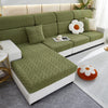 Stretch Couch Seat Cushion Covers, Sofa Slipcover Sofa Cover Soft Flexibility with Elastic Bottom - Green / 1-Seater XL