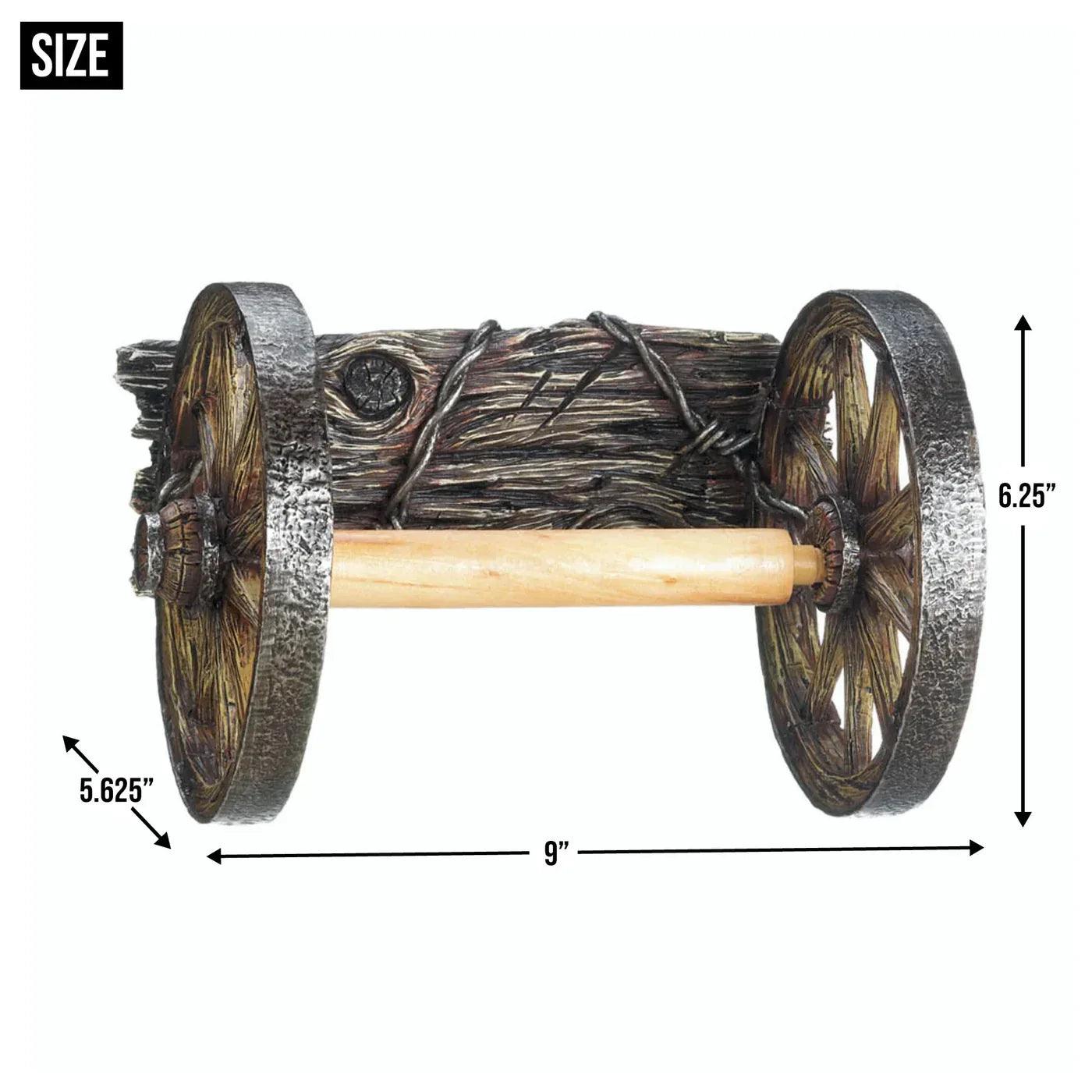 WAGON WHEEL TOILET PAPER HOLDER - Gifts for You 'n Me