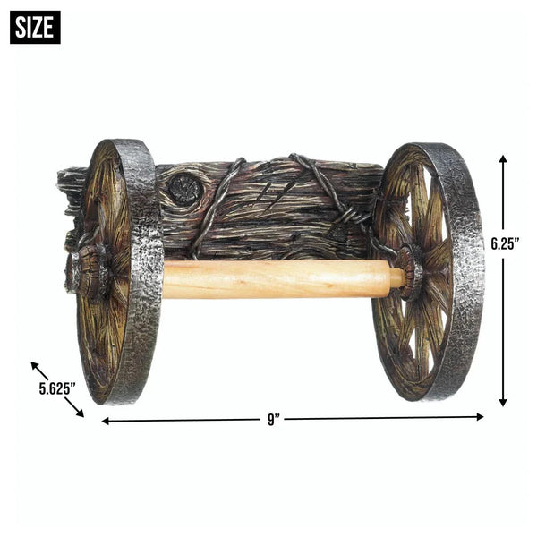 WAGON WHEEL TOILET PAPER HOLDER - Gifts for You 'n Me