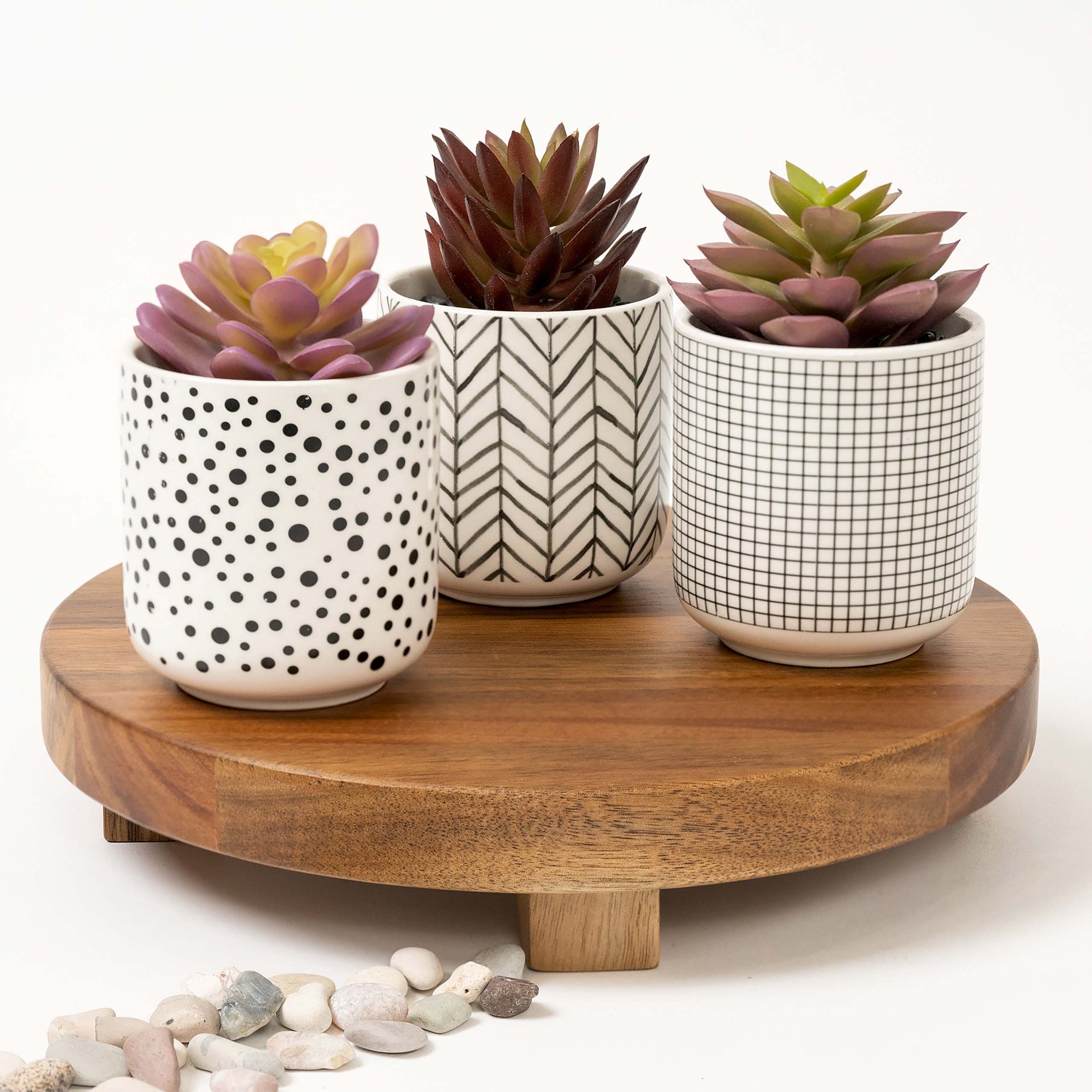 Round riser pedestal board | acacia wood display board | acacia wood riser