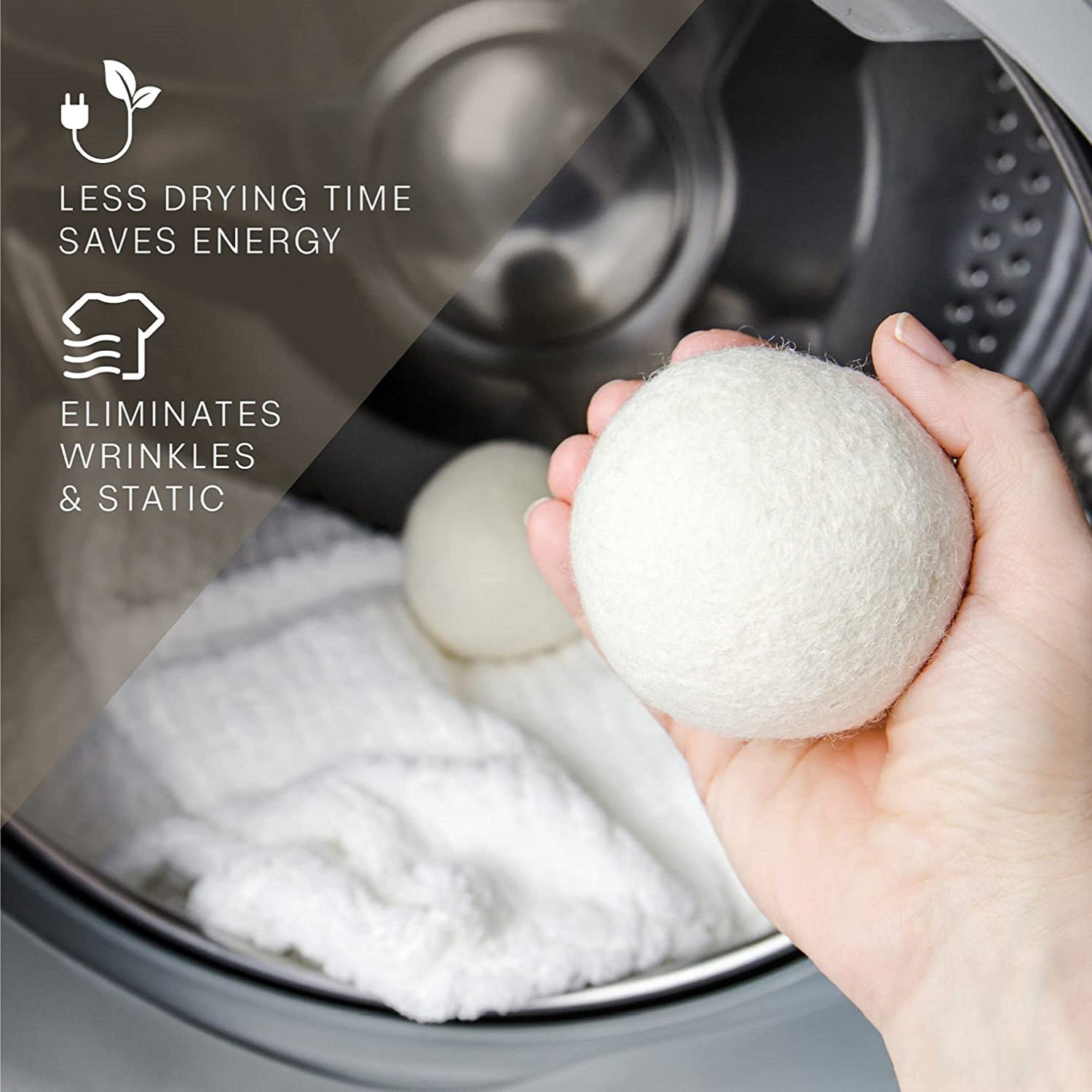 Pursonic Eco Home Essentials Bundle: Toilet Cleaner Tablets + Wool Dryer Balls + Eco Laundry Detergent Sheets