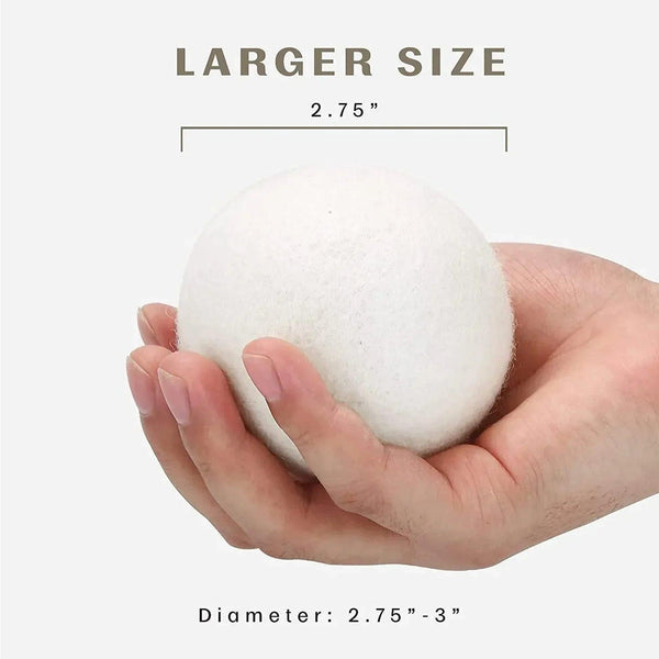 100% Pure New Zealand Wool Dryer Balls - Gifts for You 'n Me