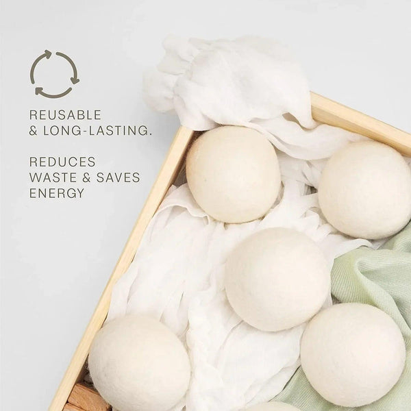 100% Pure New Zealand Wool Dryer Balls - Gifts for You 'n Me