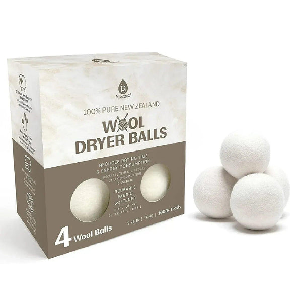 100% Pure New Zealand Wool Dryer Balls - Gifts for You 'n Me