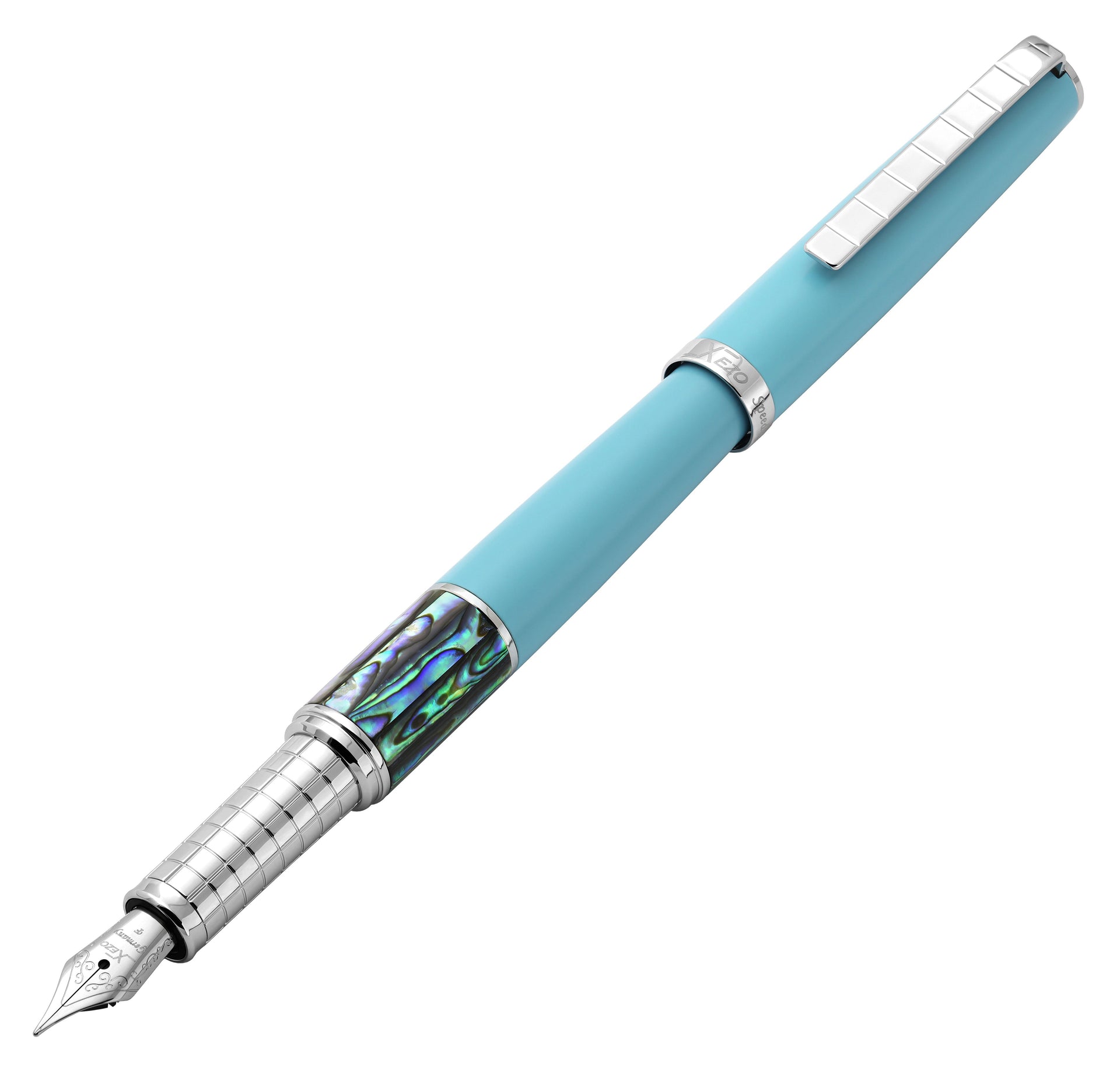 Xezo Speedmaster™ Sky Blue Fine Fountain Pen