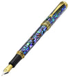 Maestro® Paua Abalone Sea Shell Fountain Pen (Medium Nib) - 18K Gold Plated