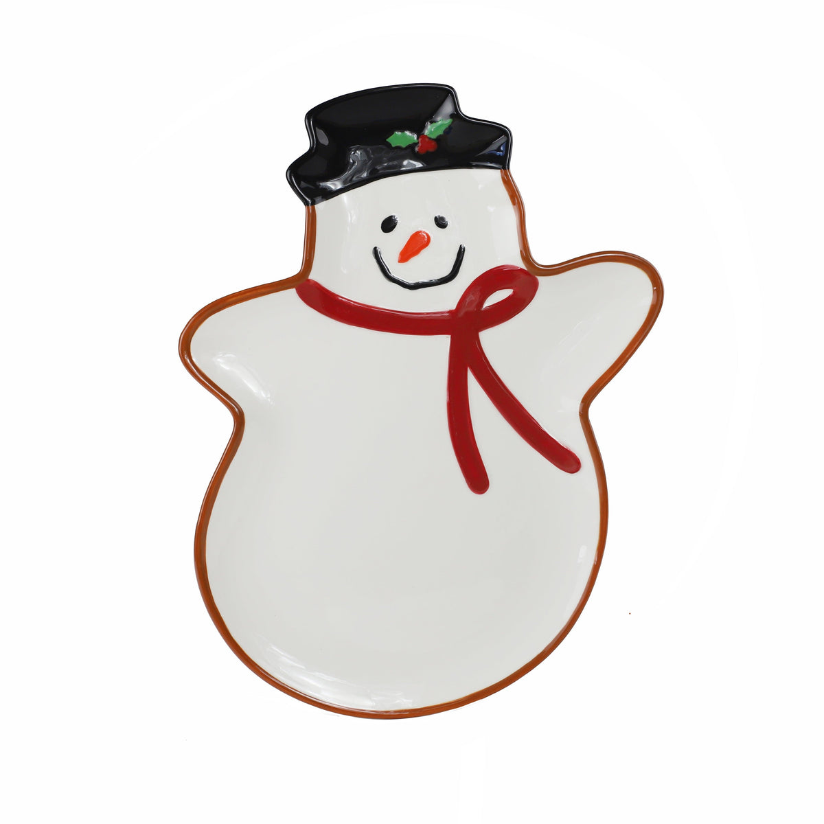 Winterfest Snowman 16'' Large Tray