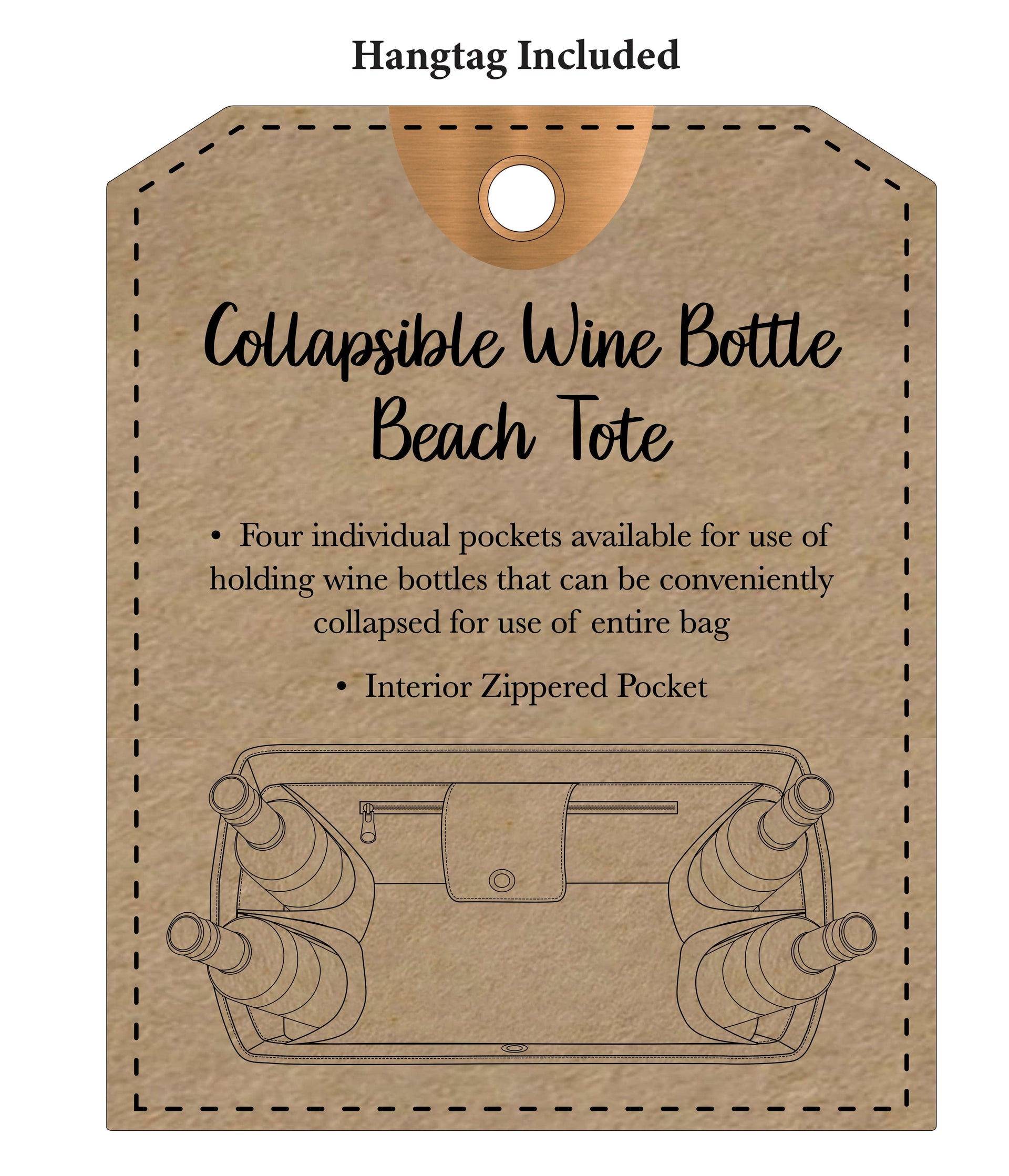 Magid Canvas Wine Tote 