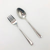 Stainless Steel Serving Fork And Knife Set Of 2 Pieces Great For Entertaining