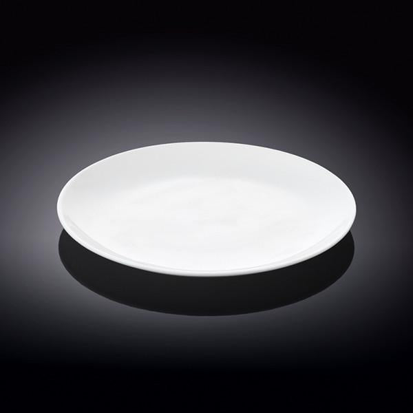 Professional Rolled Rim White Dessert Plate 7