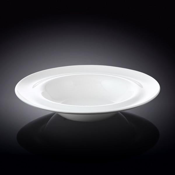 White Deep Soup Plate 10